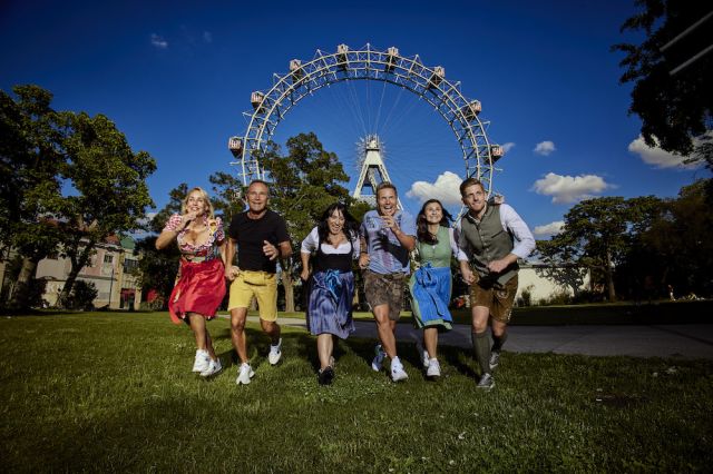 Dirndl- und Lederhosenlauf auf der Kaiser Wiesn im Wiener Prater © Stefan Joham