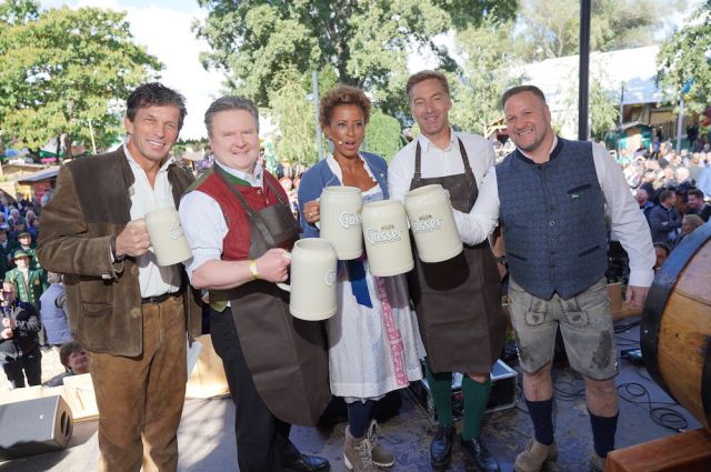 Bieranstich Kaiser Wiesn im Wiener Prater 2022 © Andreas Tischler